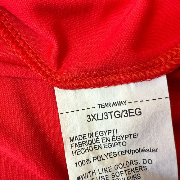 Under Armour Performance Tshirt Mens 3XL Loose Fit Gym Training Running Red - Picture 6 of 6